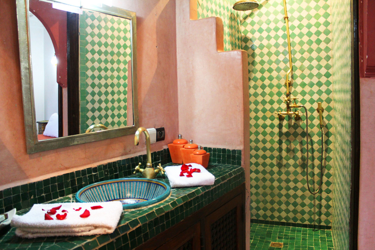 Bathroom 4, Riad Alida, Marrakech