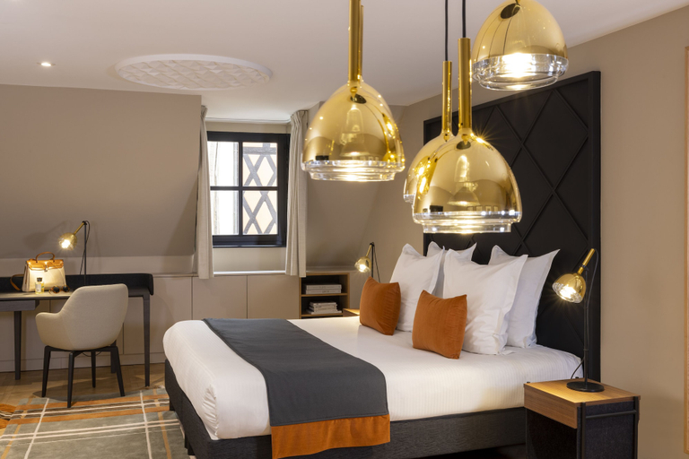 Bedroom 3, Hôtel Le Colombier, Haut-Rhin