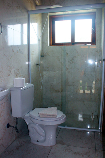 Bathroom 4, Pousada da Praia II, Guarujá
