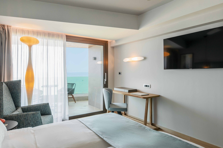 Bedroom 4, Bio Beach Boutique Hotel, Crete