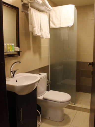 Bathroom 5, Shaqilath Hotel, Wadi Musa