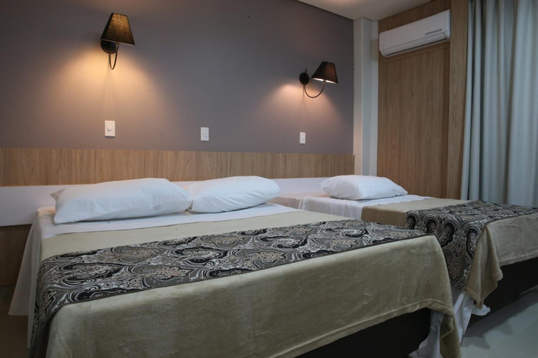 Bedroom 5, Hotel Plaza Cascavel, Cascavel