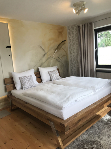 Bedroom 2, Holiday home with sauna and garden lounge, Dillingen an der Donau