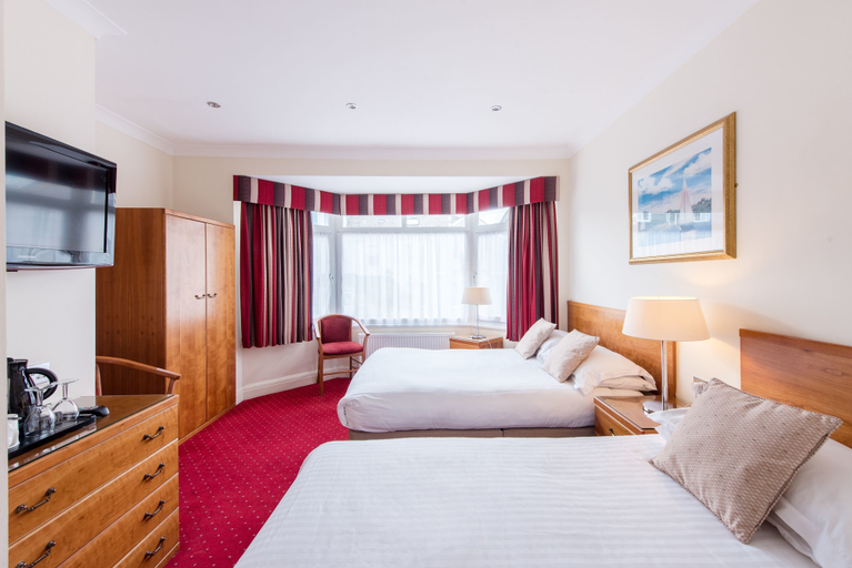 Bedroom 3, The Queens Hotel, Torbay