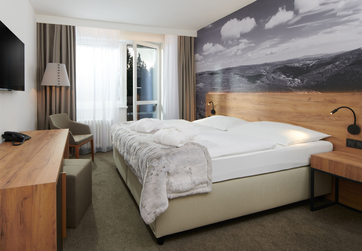 Bedroom 4, Wellness hotel Svornost, Semily
