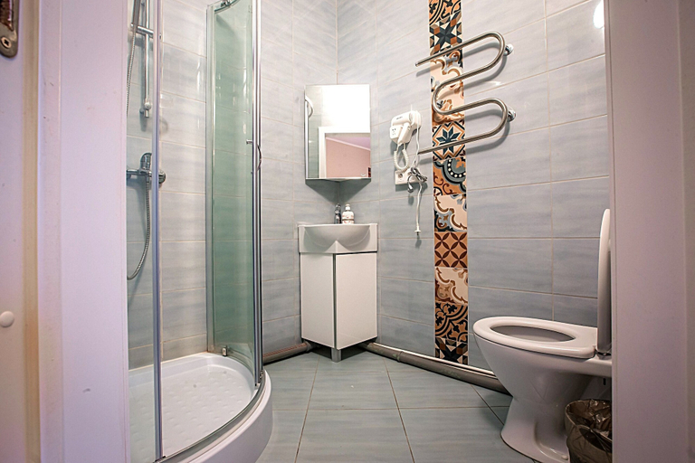 Bathroom 2, Okoshki Apart-Hotel, Sankt-Peterburg gorsovet
