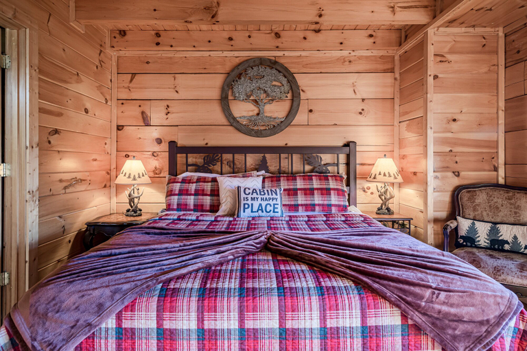 Bedroom 2, Bear Vista Retreat w HotTub Pool View, Sevier