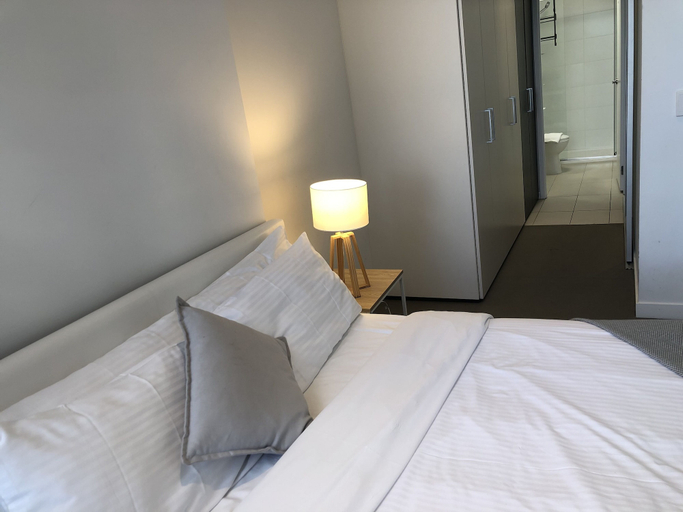 Bedroom 2, ReadySet Apartments at Upper West Side, Melbourne