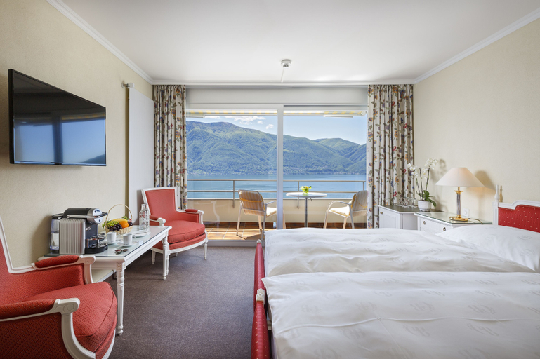 Bedroom 1, Casa Berno Swiss Quality Hotel, Locarno