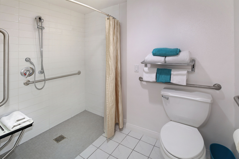 Bathroom 5, The Anaheim Hotel, Orange