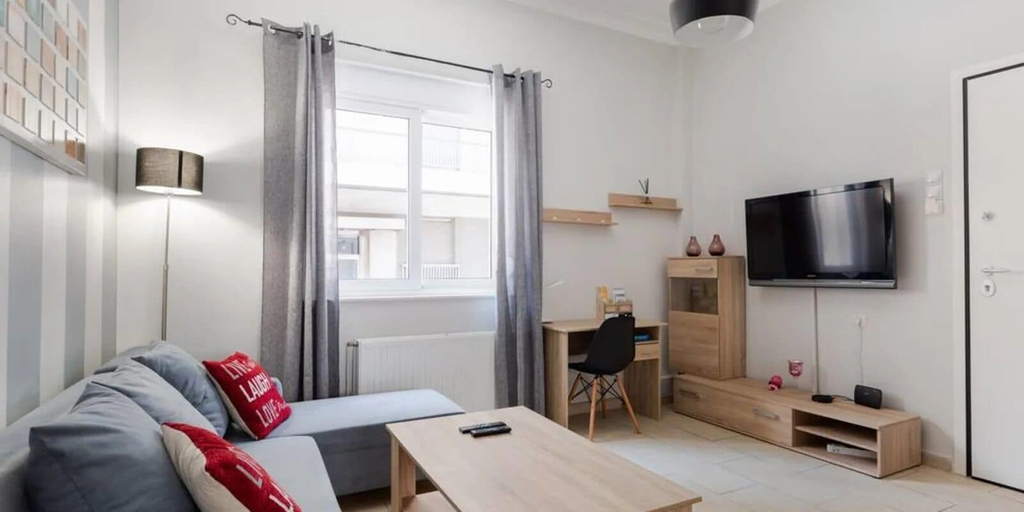 Living area 4, S&K Athens Center Premium Urban Studio, Attica