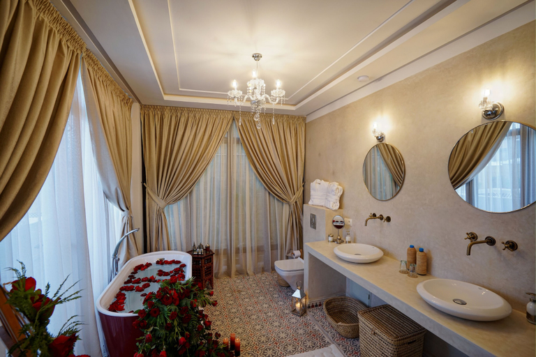 Bathroom 5, Riad Sokera Hotel & Spa - Adults Only, Marrakech