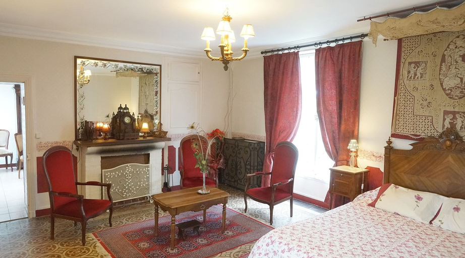 Bedroom 2, Domaine de La Thiau, Loiret