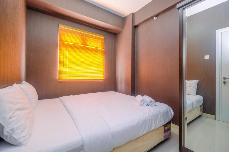 Bedroom 3, Comfort 1BR with Study Room Green Pramuka Apartment, Jakarta Pusat