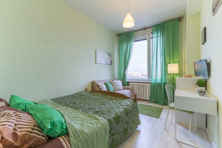 Bedroom 3, Lakshmi Great Apartment Afanasievsky, Central