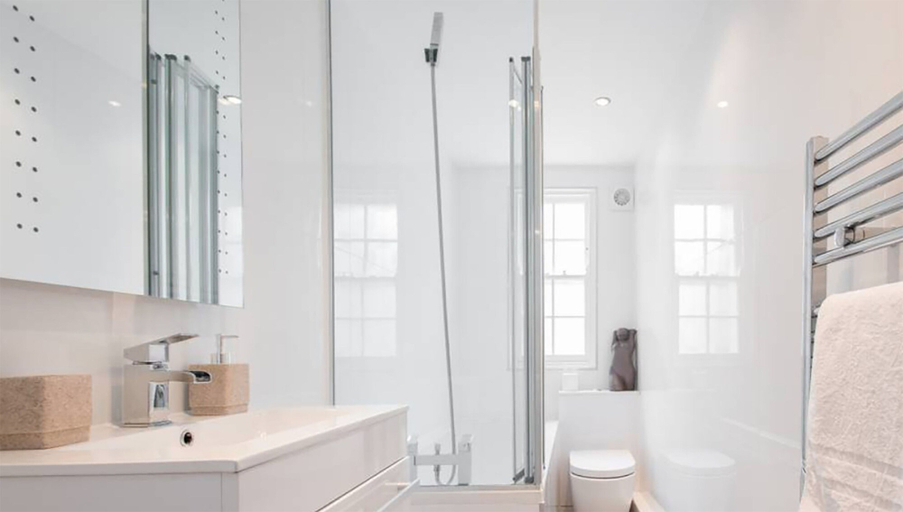 Bathroom, The New Kent Road Apartments, London
