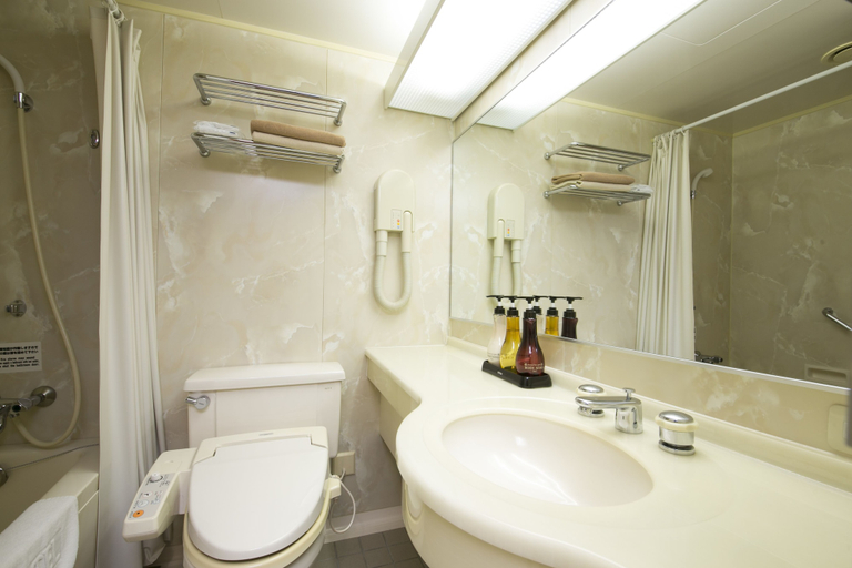 Bathroom, Skypark Hotel In Kurumayama, Chino