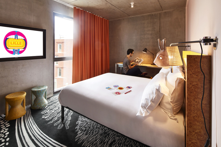 Bedroom 3, Mama Shelter Lille, Nord