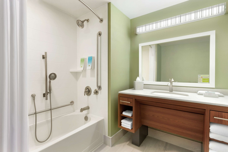 Bathroom 5, Home2 Suites by Hilton Milton Ontario, Halton