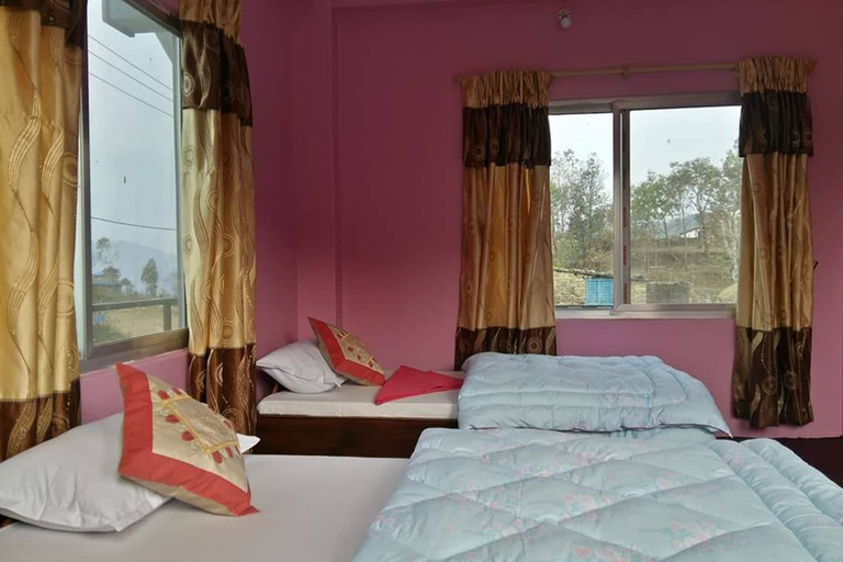 Bedroom 4, Hotel Mountain Garden, Gandaki
