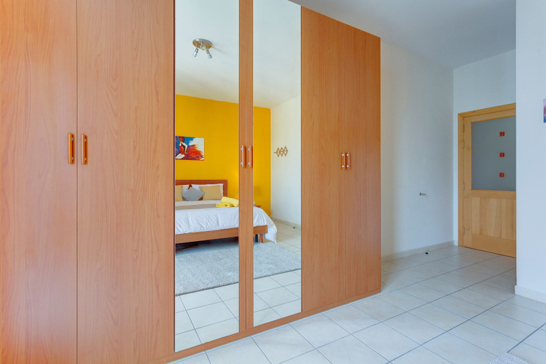 Bedroom 3, Valletta and Harbour Views Apartment in Central Sliema