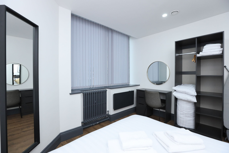 Bedroom 2, New Oxford House Apartments, Sefton