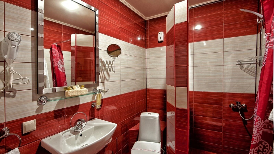 Bathroom 3, Hotel Mozart, Krasnodar gorsovet