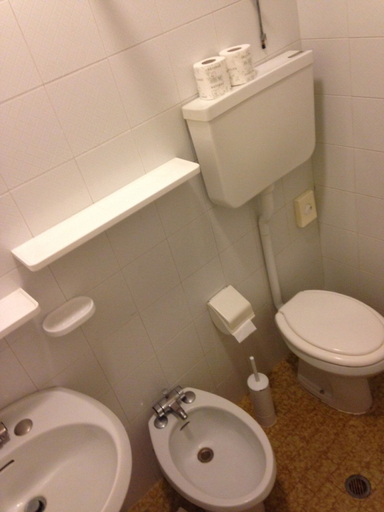 Bathroom 5, Hotel Junior, Rimini