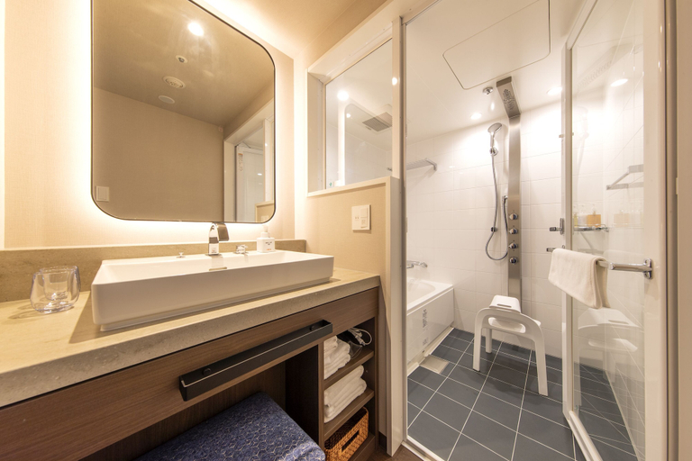 Bathroom 5, Hotel Forza Nagoya Sakae, Nagoya