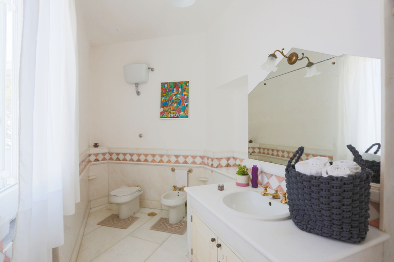 Bathroom 4, Luxury Family Amalfi Coast Villa, Napoli