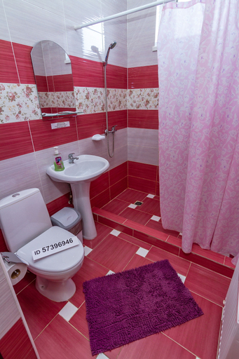 Bathroom 3, Hotel Natali, Krasnodar gorsovet