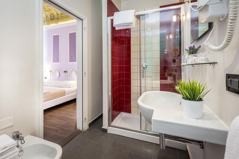 Bathroom 4, Hotel Ferrucci Firenze, Florence