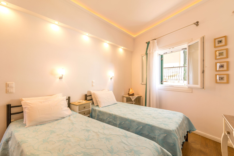 Bedroom 3, Lakka Seaview Apartments by Konnect, Ionian Islands