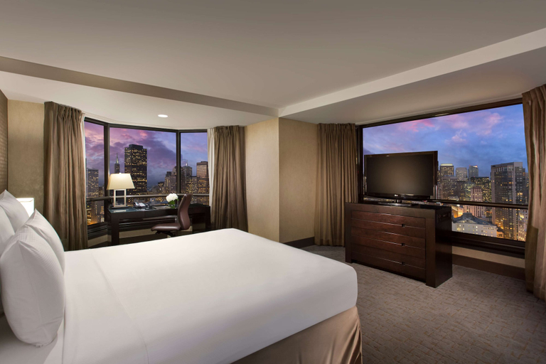 Bedroom 3, Parc 55 San Francisco - A Hilton Hotel, San Francisco