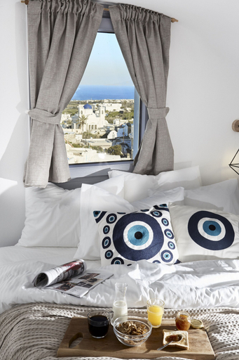 Bedroom 3, Pnoi Luxury Suites, South Aegean