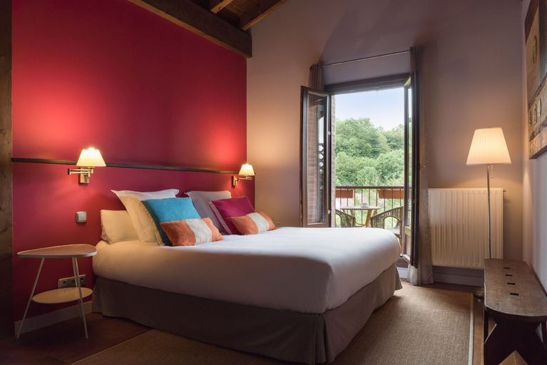 Bedroom 2, Hôtel Iribarnia, Navarra