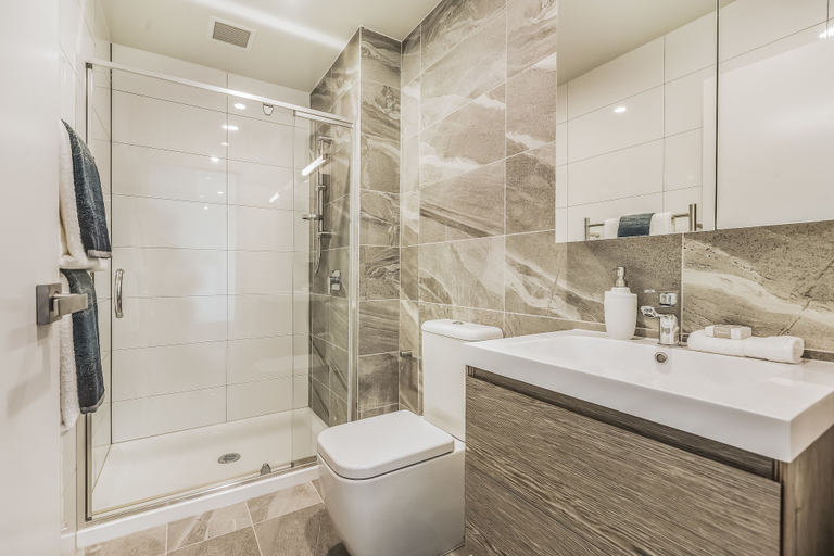Bathroom 3, The Edgerley Suites, Waitakere