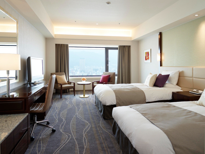 Bedroom 4, Hotel Okura Kobe, Kobe