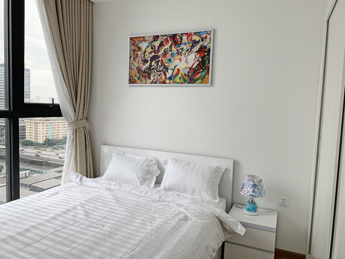 Bedroom 2, Canh Apartment in Vinhome Skylake, Từ Liêm