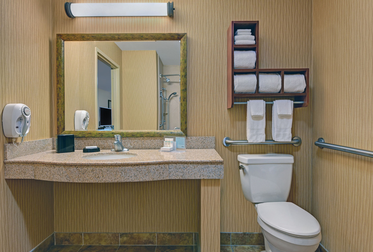 Bathroom 4, Hampton Inn Lordsburg, Hidalgo