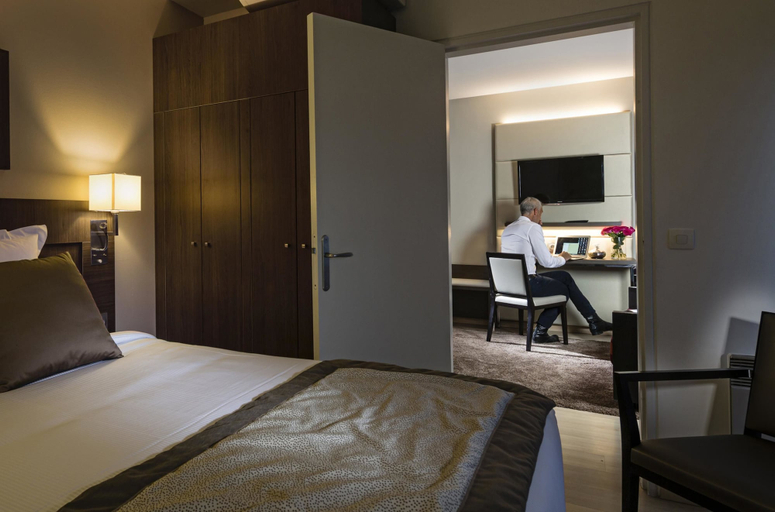 Bedroom 2, Residhome Courbevoie La Défense, Hauts-de-Seine