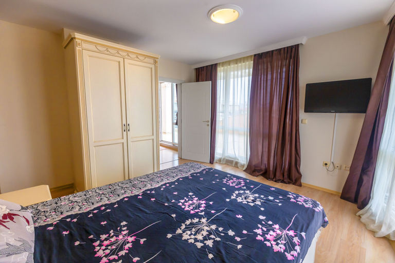 Bedroom 2, Two Bedroom Apartment, Terrace in Aphrodite Palace, Nesebar