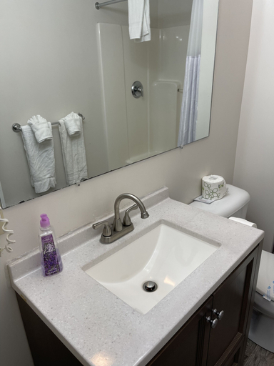 Bathroom 4, Colonial Motel, Carroll