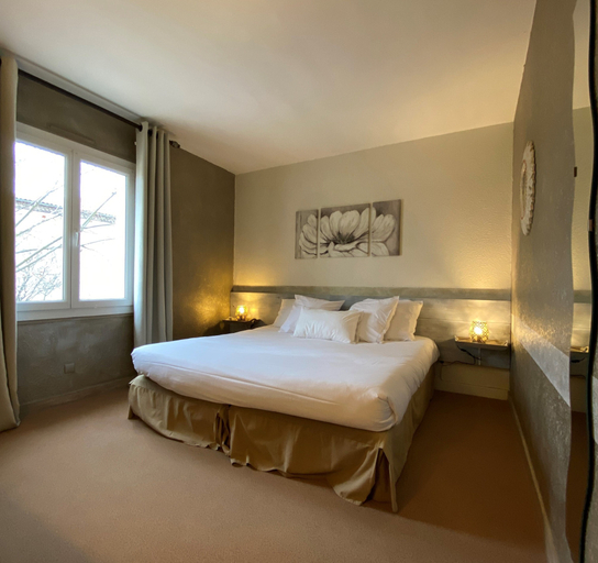 Bedroom 4, Logis Hotel Medieval, Ardèche