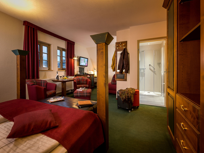 Bedroom 2, Hotel Saigerhuette, Erzgebirgskreis
