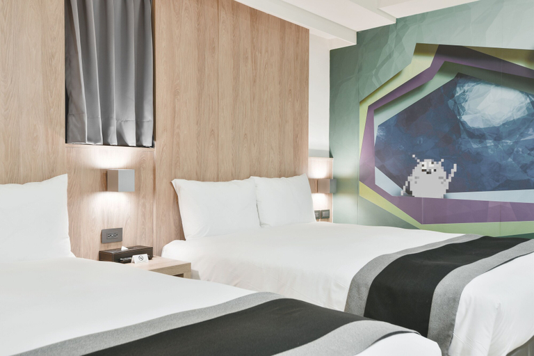 Bedroom 3, Trans Inn, Taichung