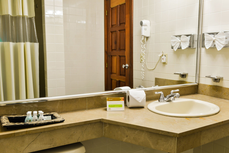 Bathroom 4, Hotel Plaza San Martin, Distrito Central