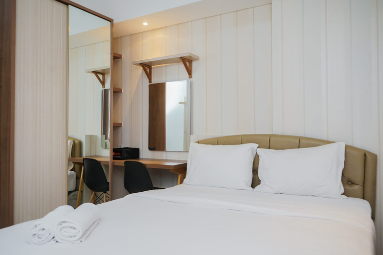 Bedroom 5, Minimalist And Warm Studio Casa De Parco Apartment, Tangerang