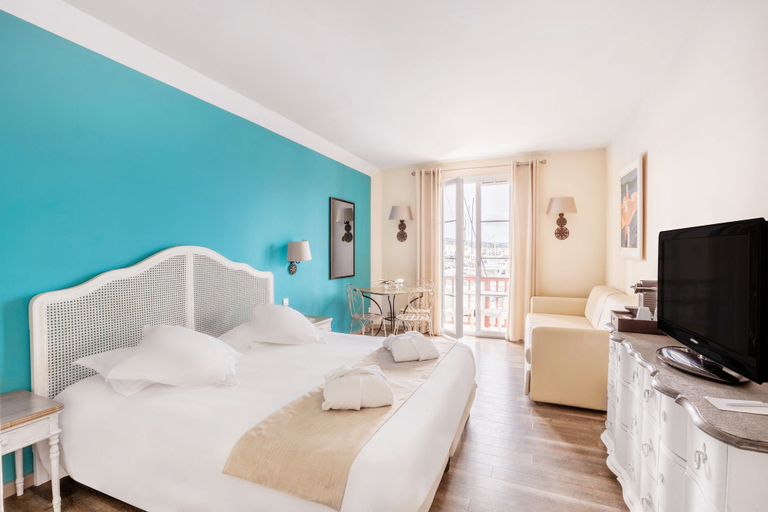 Bedroom 3, Le Suffren Hotel, Golfe de Saint-Tropez, Var