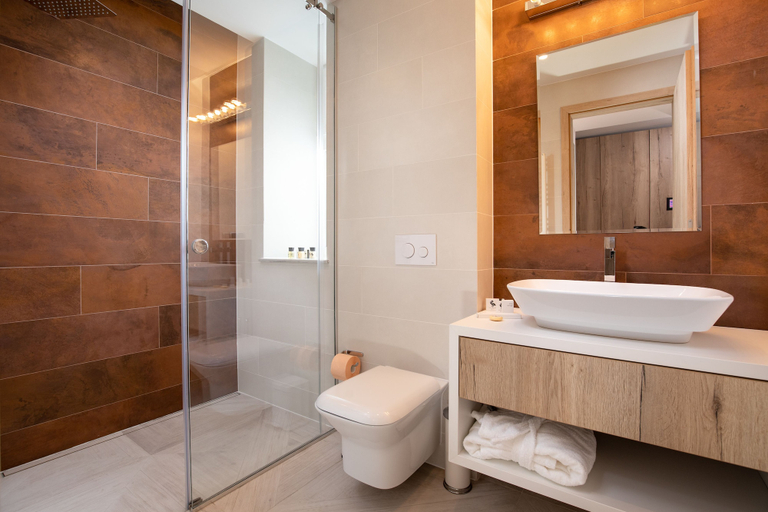 Bathroom 4, Kanopian Penthouse Hotel, Brasov